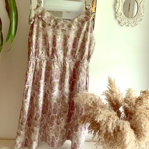 Mid length pineapple dress